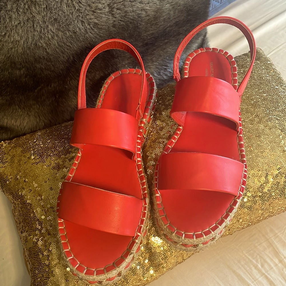 COPY - Mark New York Espadrille, Color Orange, Size 9, very comfortable
